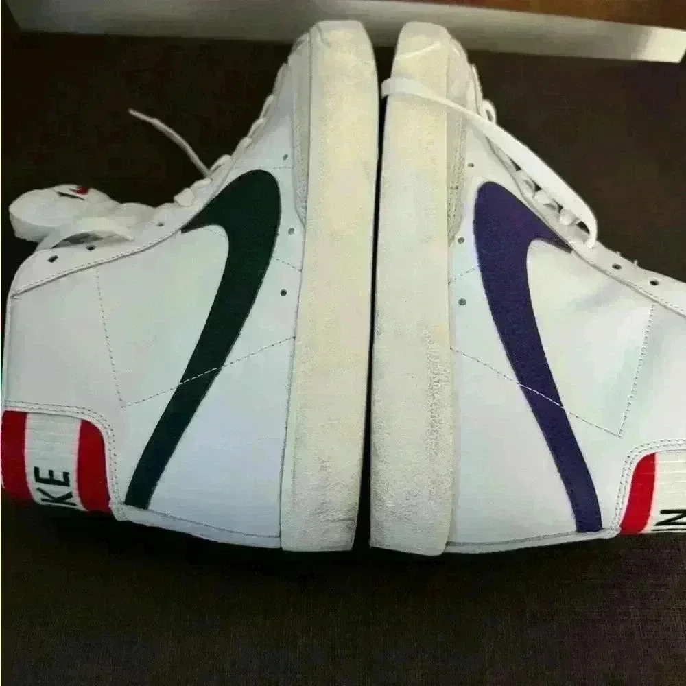 Nike Blazers | Size 10| Red,yellow,green,purple used like a new - Picture 4 of 10